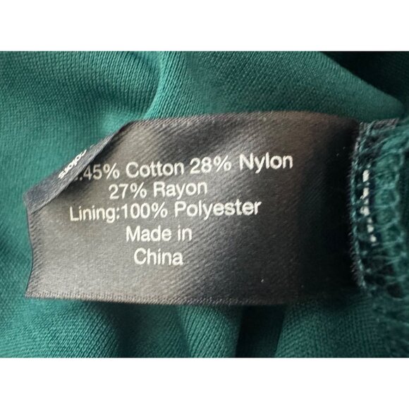 Lane Bryant Dark Green Lace High-Low Dress Size 28 4X Plus Christmas Holiday - Picture 7 of 10